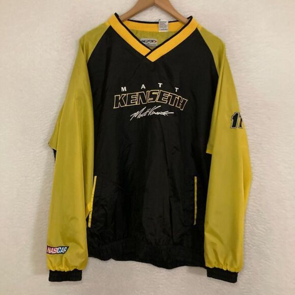 CFS Matt Kenseth DeWalt Pullover Windbreaker Mens XL Nylon Lightweight Nascar 17